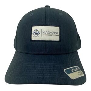 PGA of American Magazine Ambassador Program Hat Ahead Mid‎ Fit Blue Adjustable